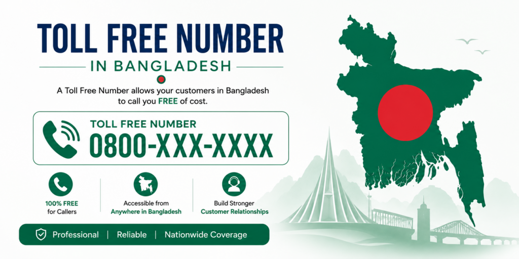 Buy Toll Free Number in Bangladesh