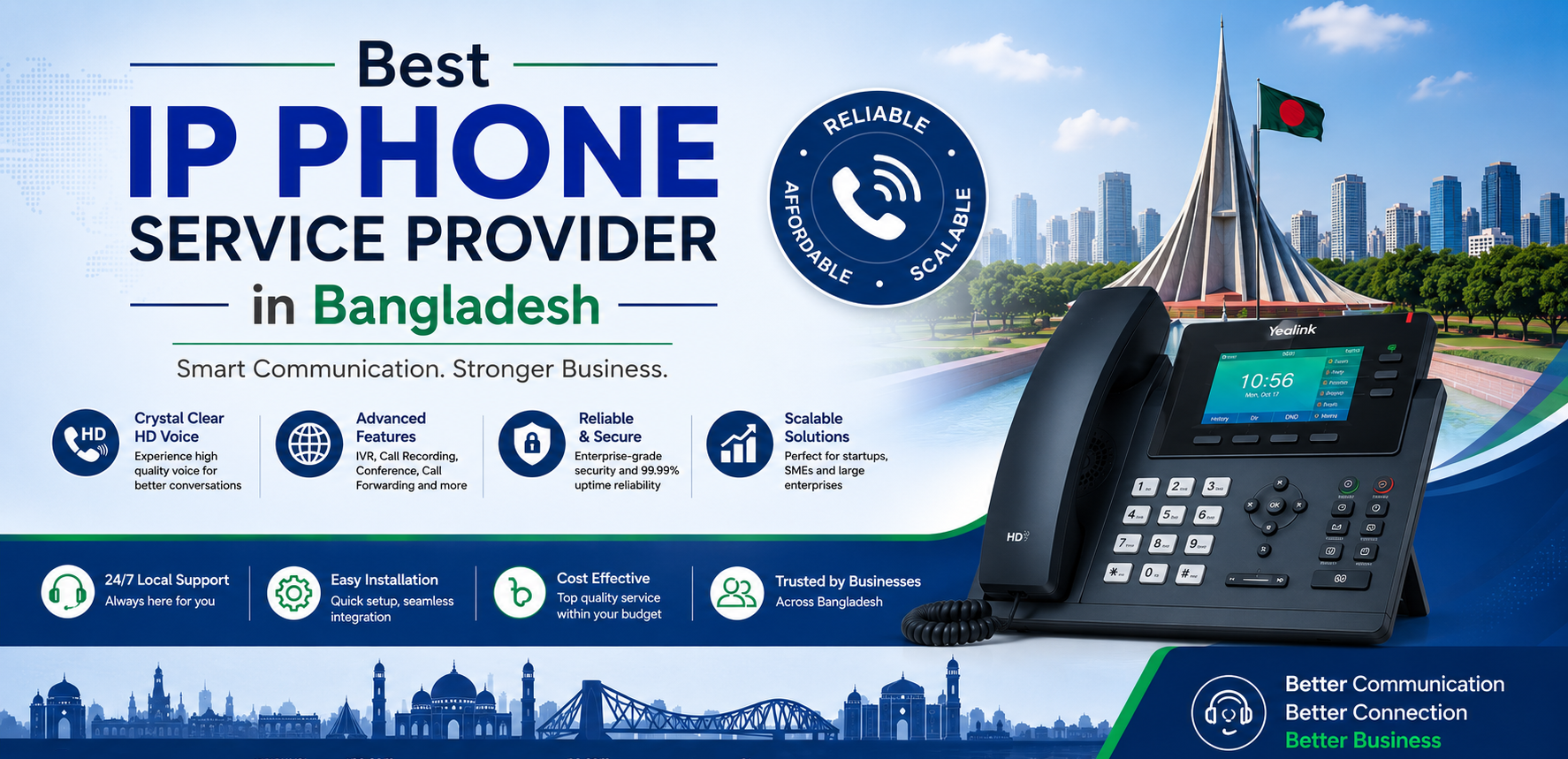 Best IP Phone Service Provider in Bangladesh